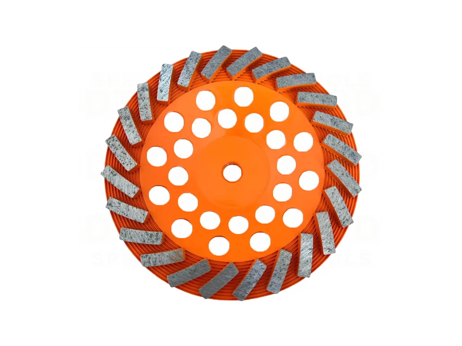 7" 24 Segment Spiral Cup Wheels with 5/8" - 11 Thread