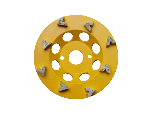 5" Small Arrow Segment Cup Wheel